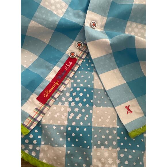 Roberto Graham Sz M in mint condition fun fresh colors Easter - Picture 2 of 8